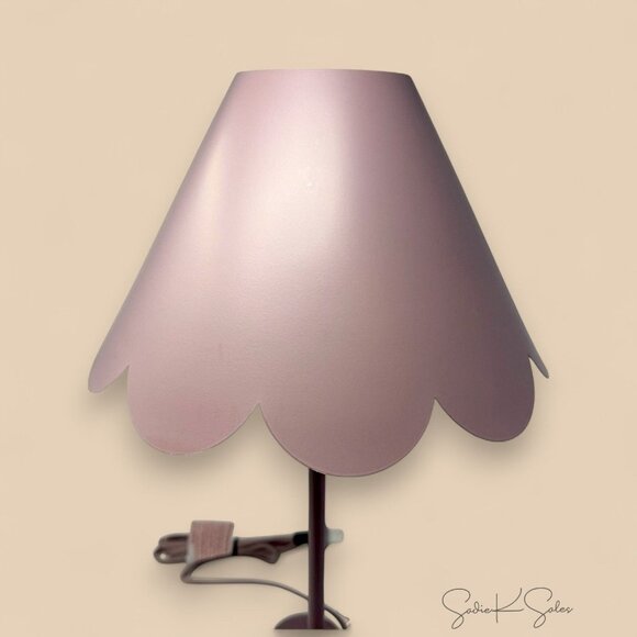 Scallop Shade Metal Table Lamp - Purple | Threshold Studio McGee Target 2025 - Picture 5 of 6